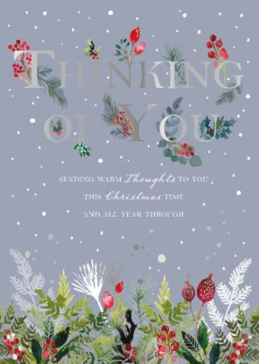 Picture of THINKING OF YOU CHRISTMAS CARD